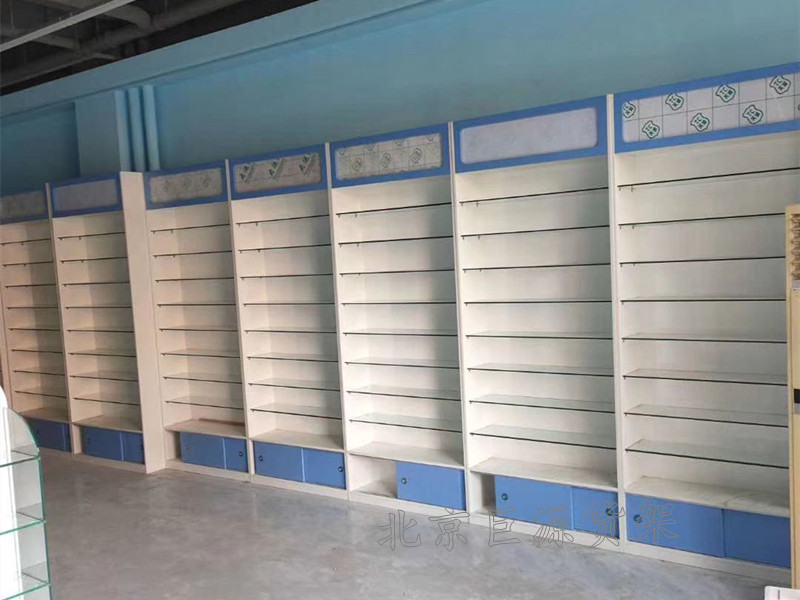 药店靠墙展柜A-18